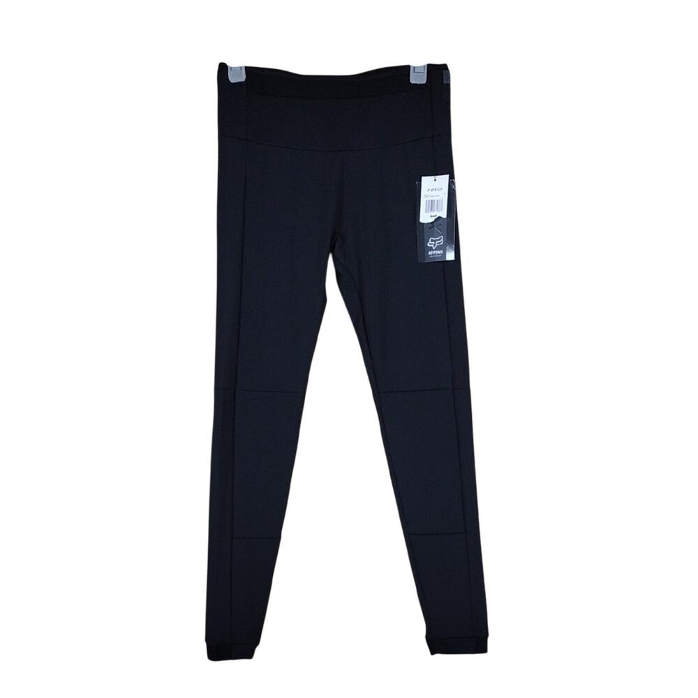 NWT Fox Racing Black Stretchy Casual Loungewear Streetwear Athletic Leggings